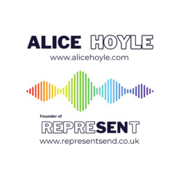 Alice Hoyle Represent logo